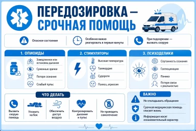 Помощь при передозировке в Братске