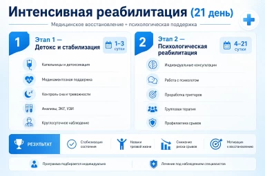 Реабилитация за 21 день в Братске